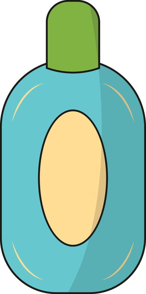 Summer Beach Stickers with Cartoon Design. vector
