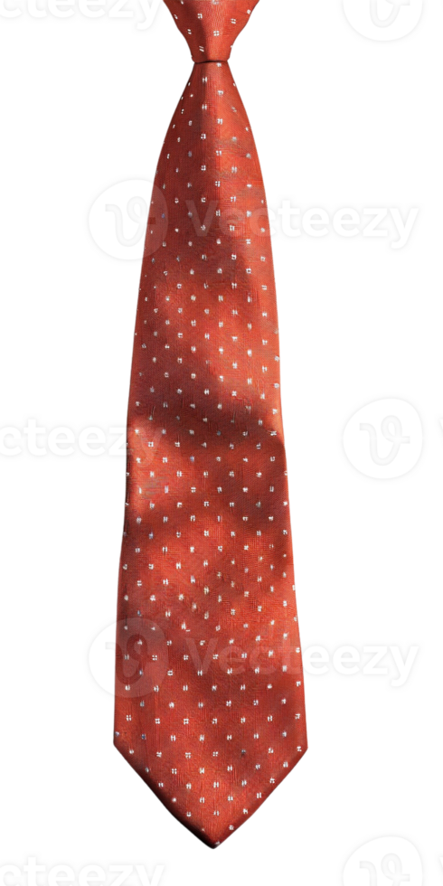 Necktie, isolated against a transparent background png