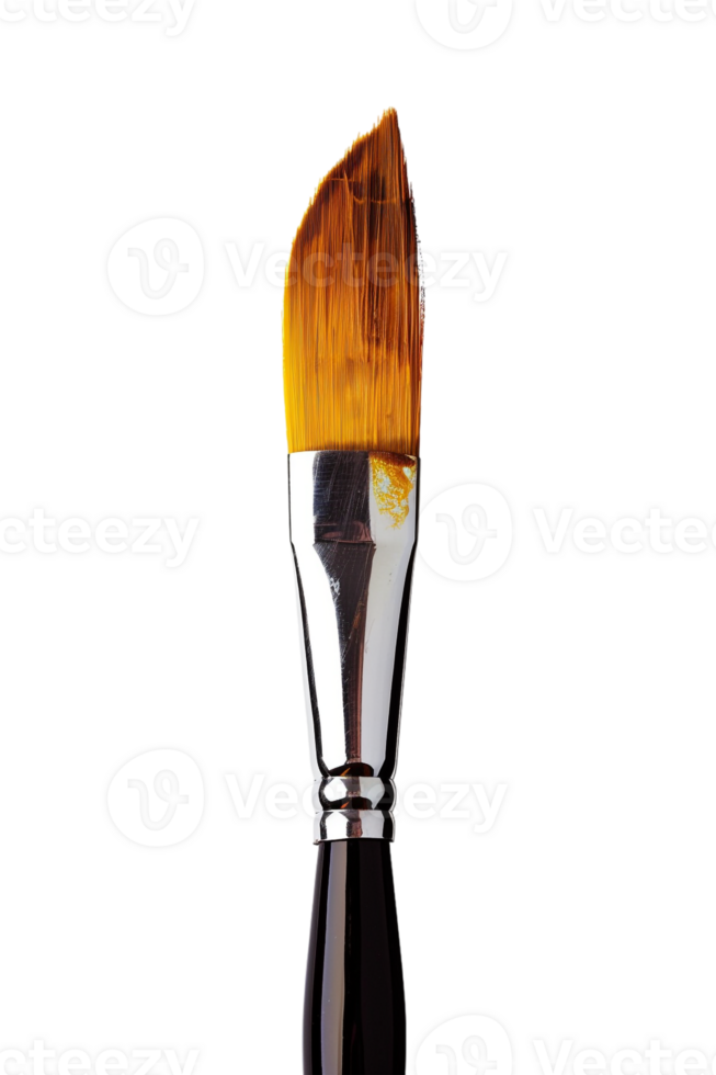 Paintbrush isolated against a transparent background png