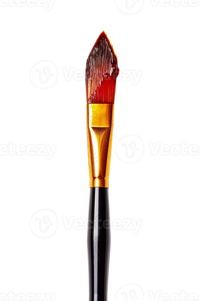 Paintbrush isolated against a transparent background png