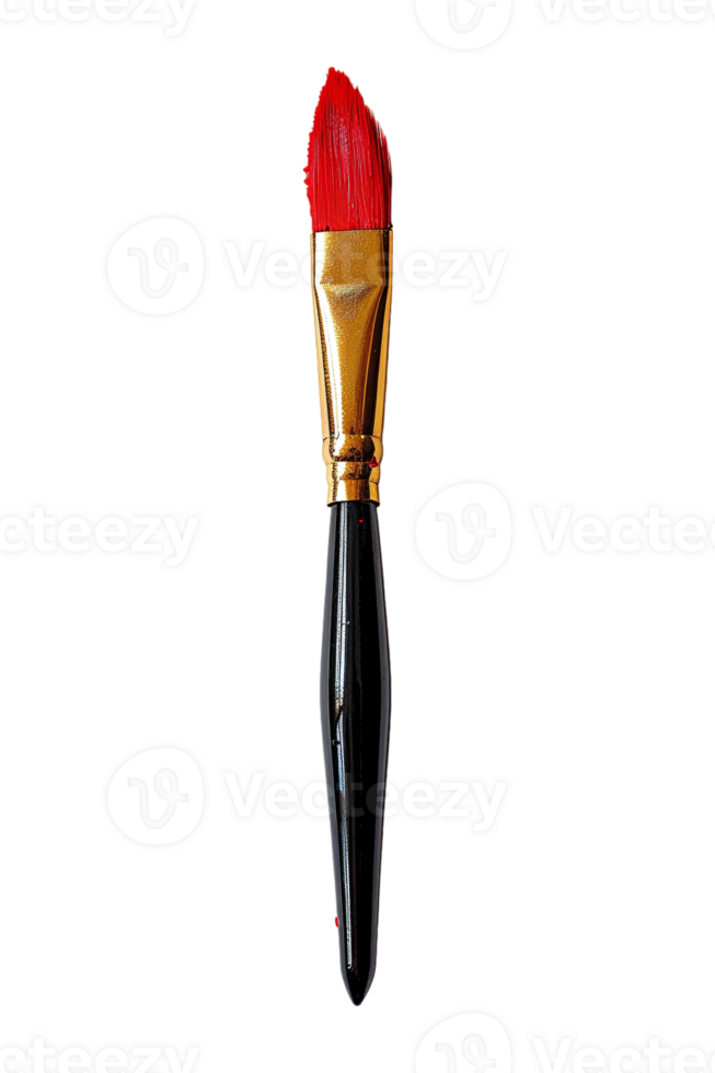 Paintbrush isolated against a transparent background png