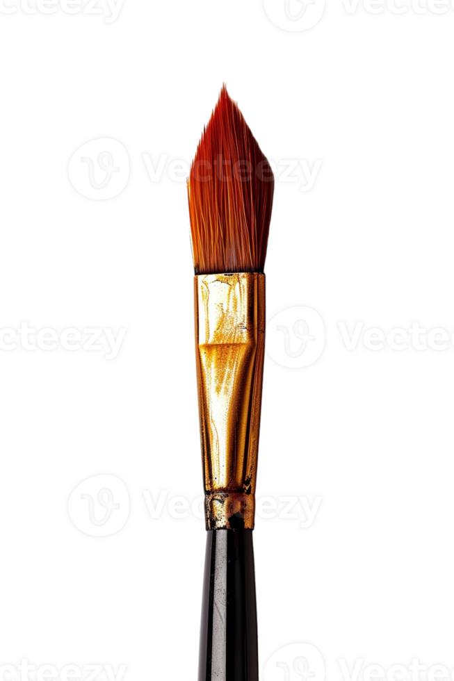 Paintbrush isolated against a transparent background png