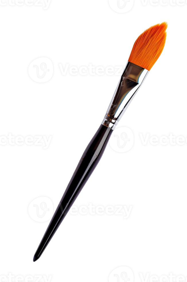 Paintbrush isolated against a transparent background png