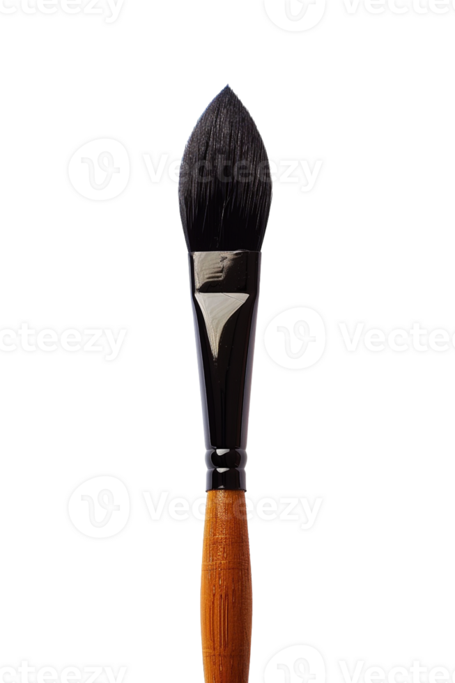 Paintbrush isolated against a transparent background png
