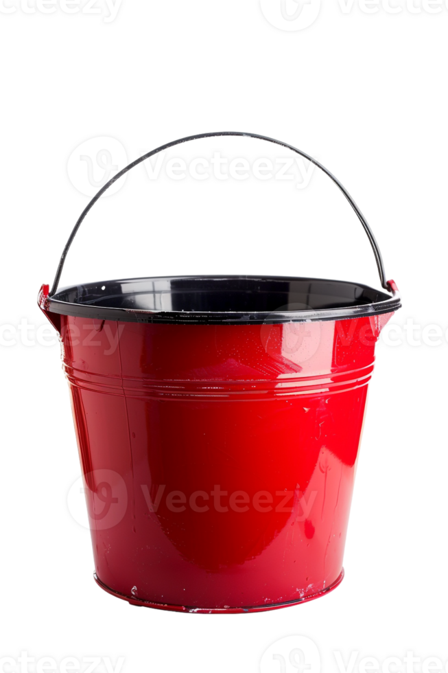 Paint bucket isolated against transparent background png