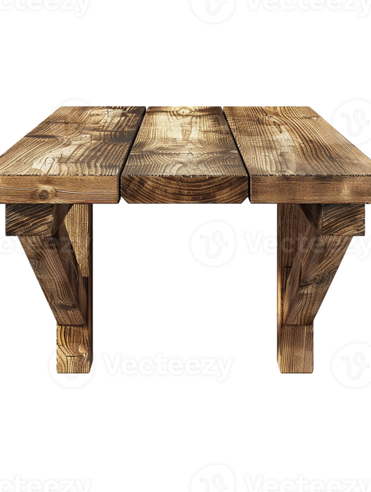 old-fashioned wooden shelf, set against a plain transparent background png