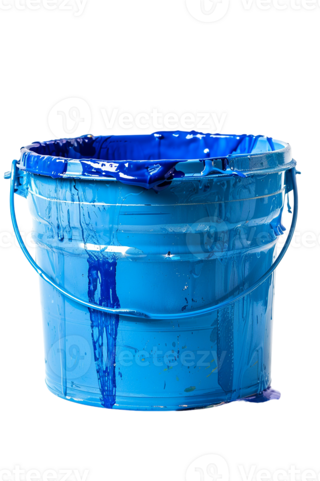Paint bucket isolated against transparent background png