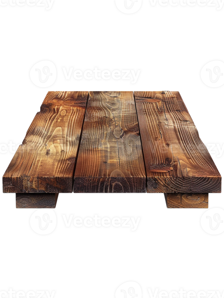 old-fashioned wooden shelf, set against a plain transparent background png