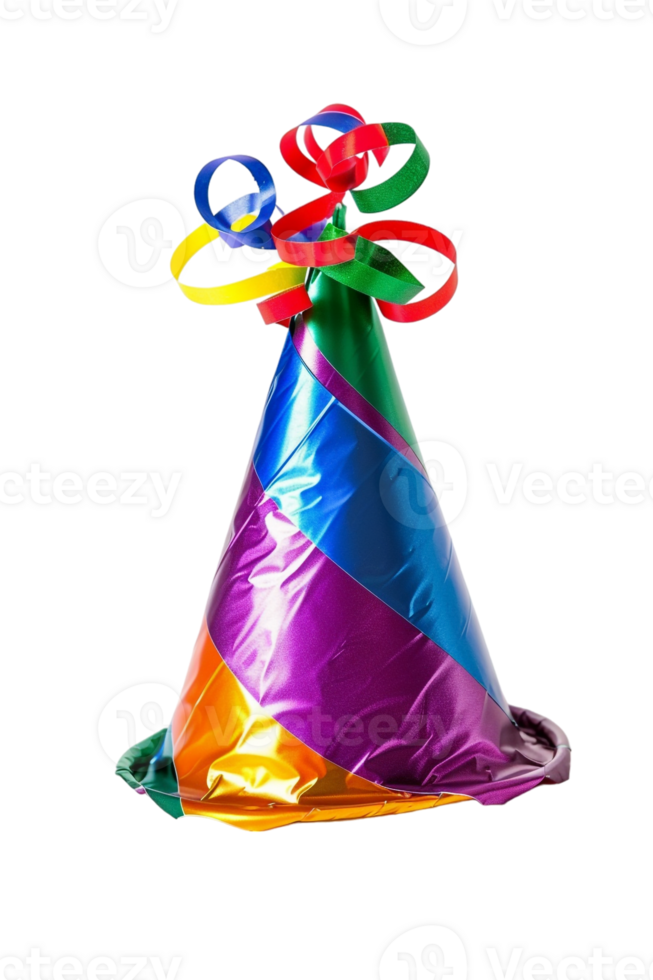 Party hat isolated against a transparent background png