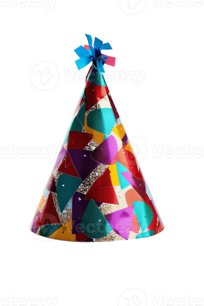 Party hat isolated against a transparent background png
