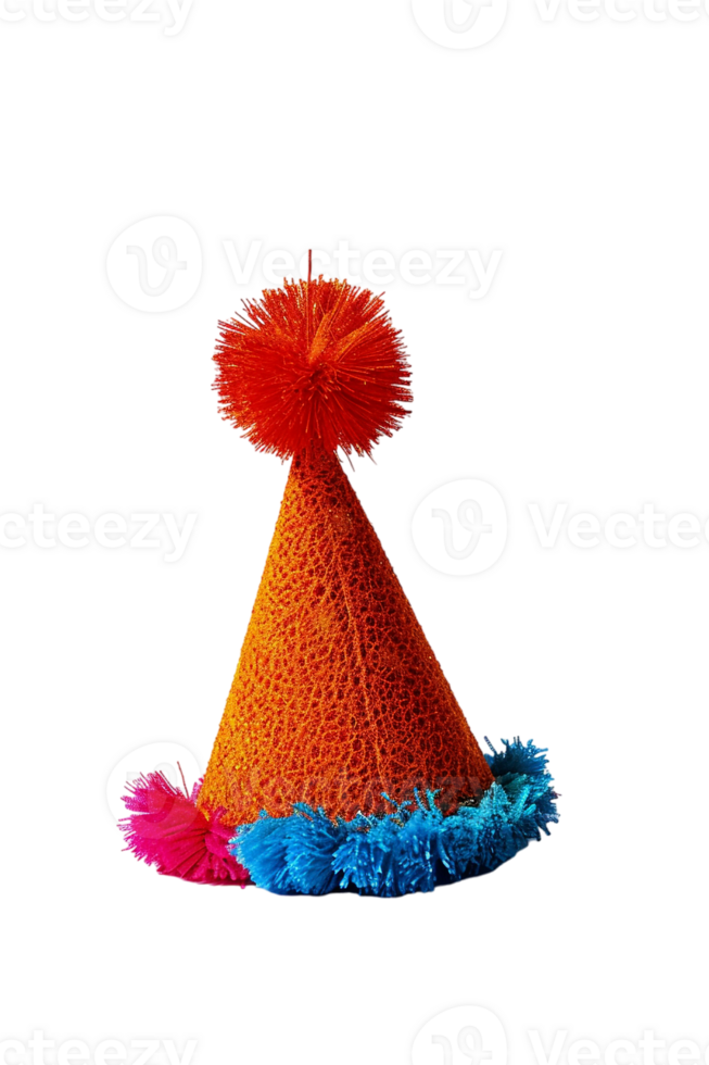 Party hat isolated against a transparent background png