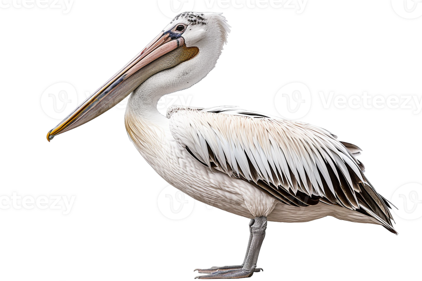 Pelican bird, isolated against a transparent background png