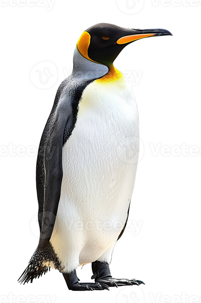 Penguin, isolated against a transparent background png