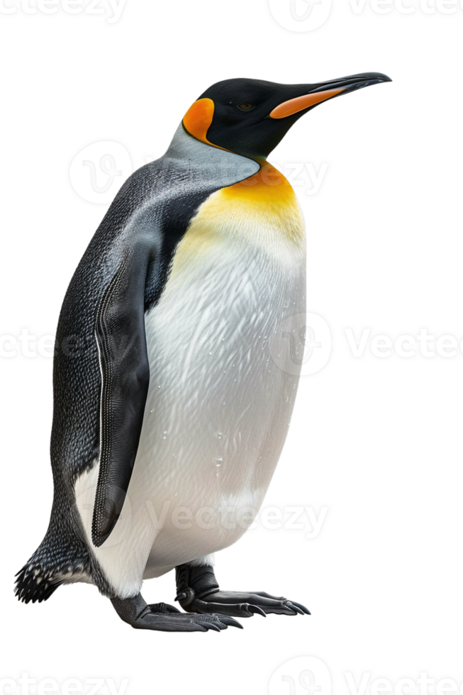 Penguin, isolated against a transparent background png