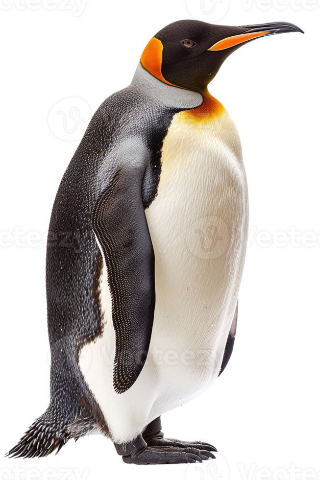 Penguin, isolated against a transparent background png