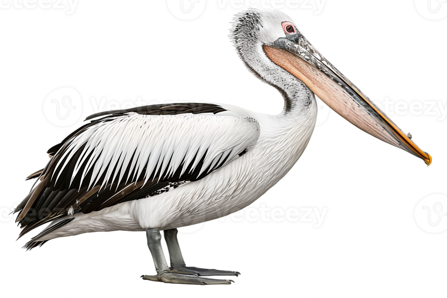 Pelican bird, isolated against a transparent background png