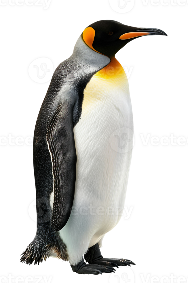 Penguin, isolated against a transparent background png