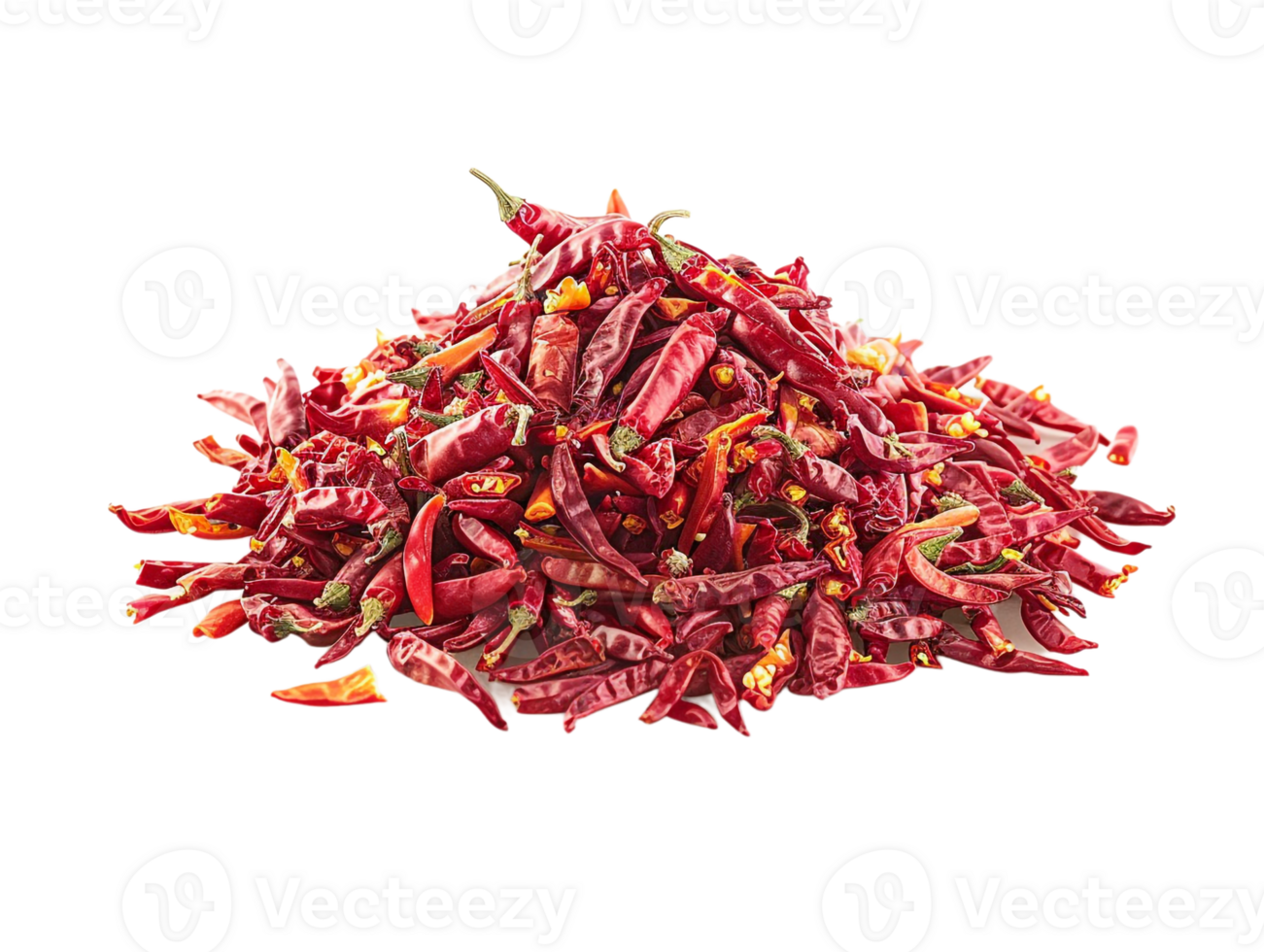 pile of chili peppers isolated against a transparent background png
