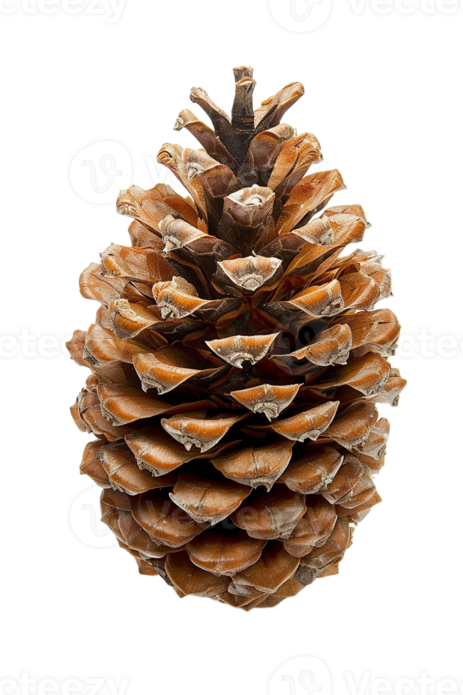 Pine cone isolated on transparent background png