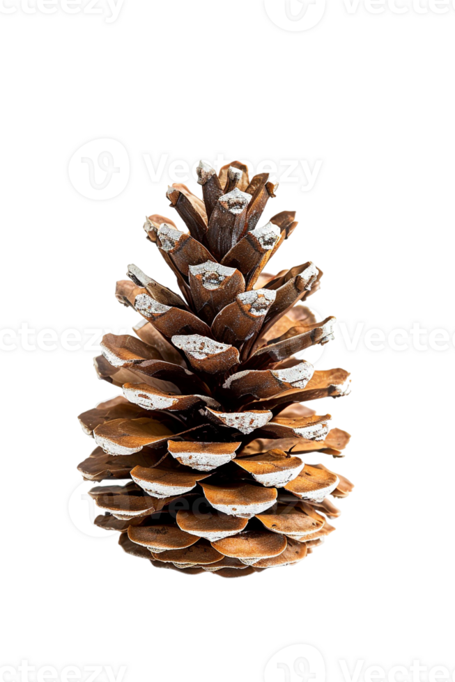 Pine cone isolated on transparent background png