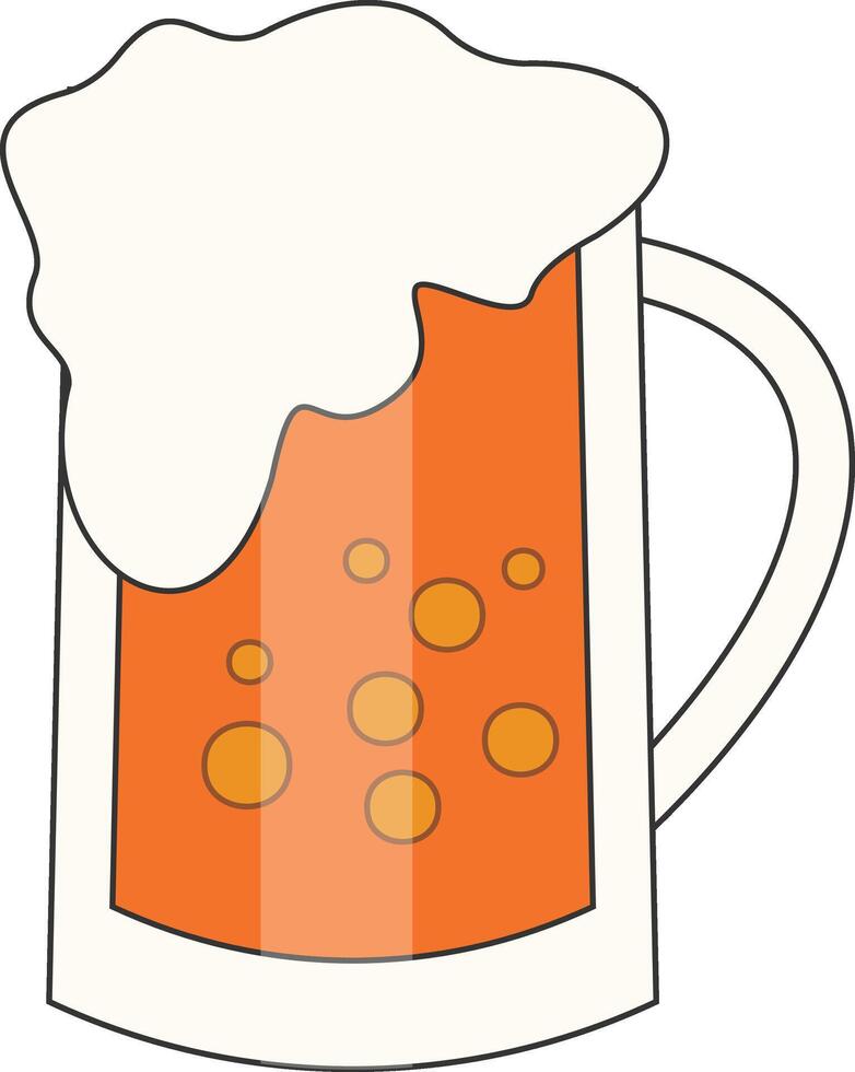 St. Patrick's Day Icon. Illustration with Flat Style vector
