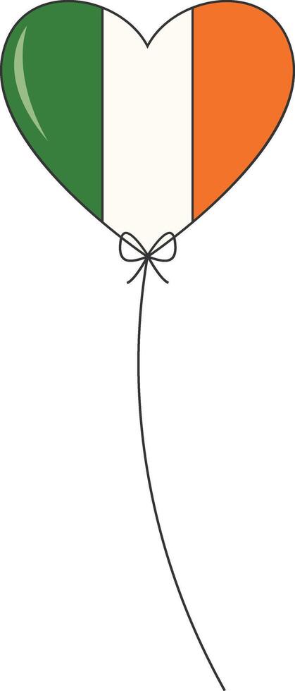 St. Patrick's Day Icon. Illustration with Flat Style vector