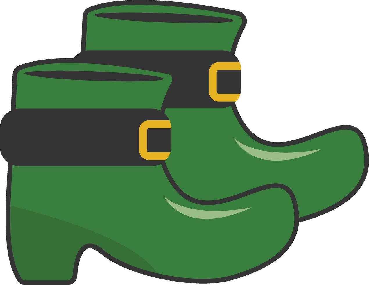 St. Patrick's Day Icon. Illustration with Flat Style vector