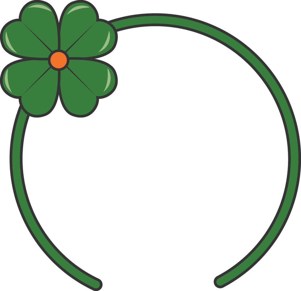 St. Patrick's Day Icon. Illustration with Flat Style vector
