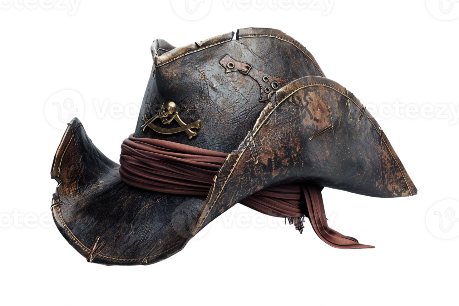 pirate hat isolated against a transparent background png