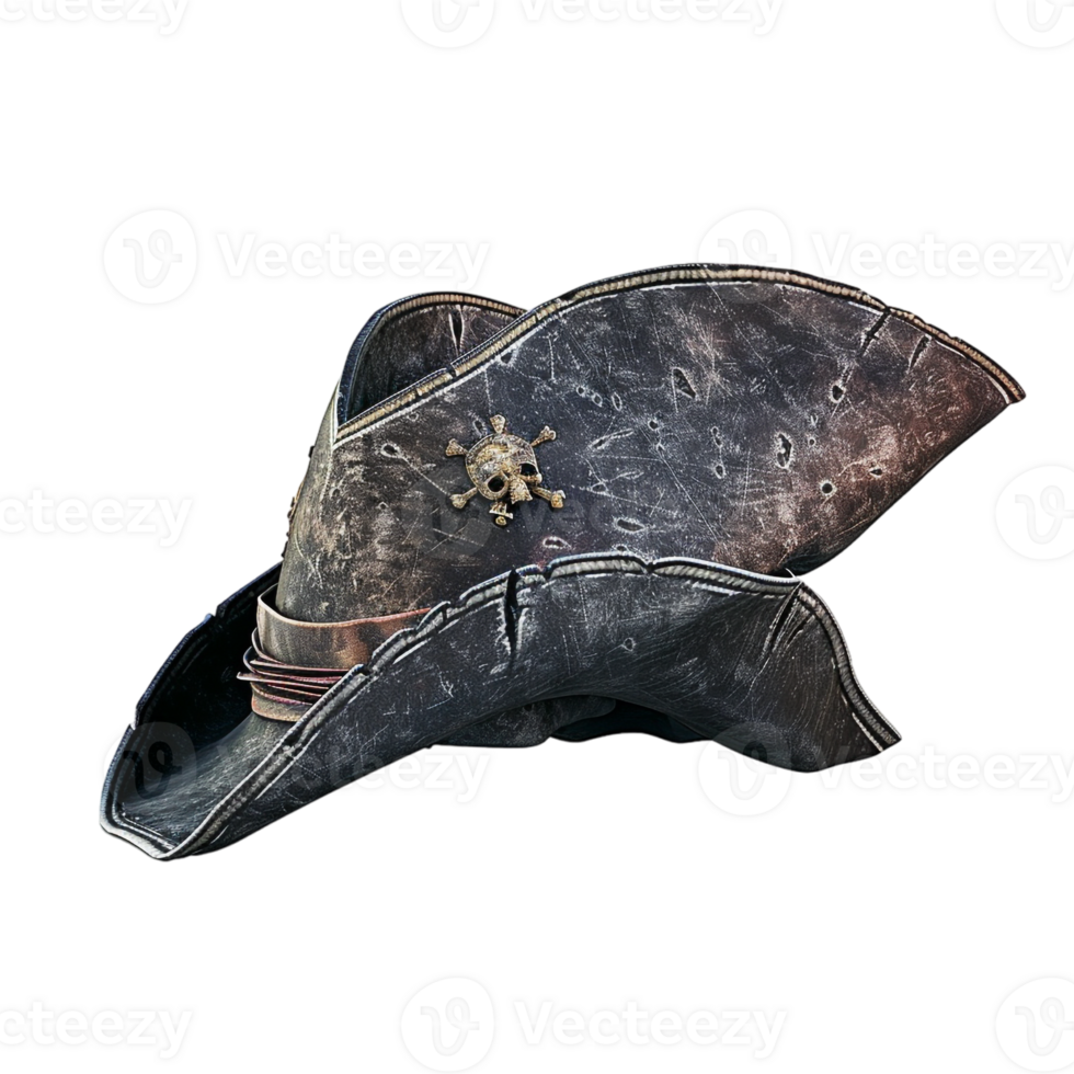 pirate hat isolated against a transparent background png