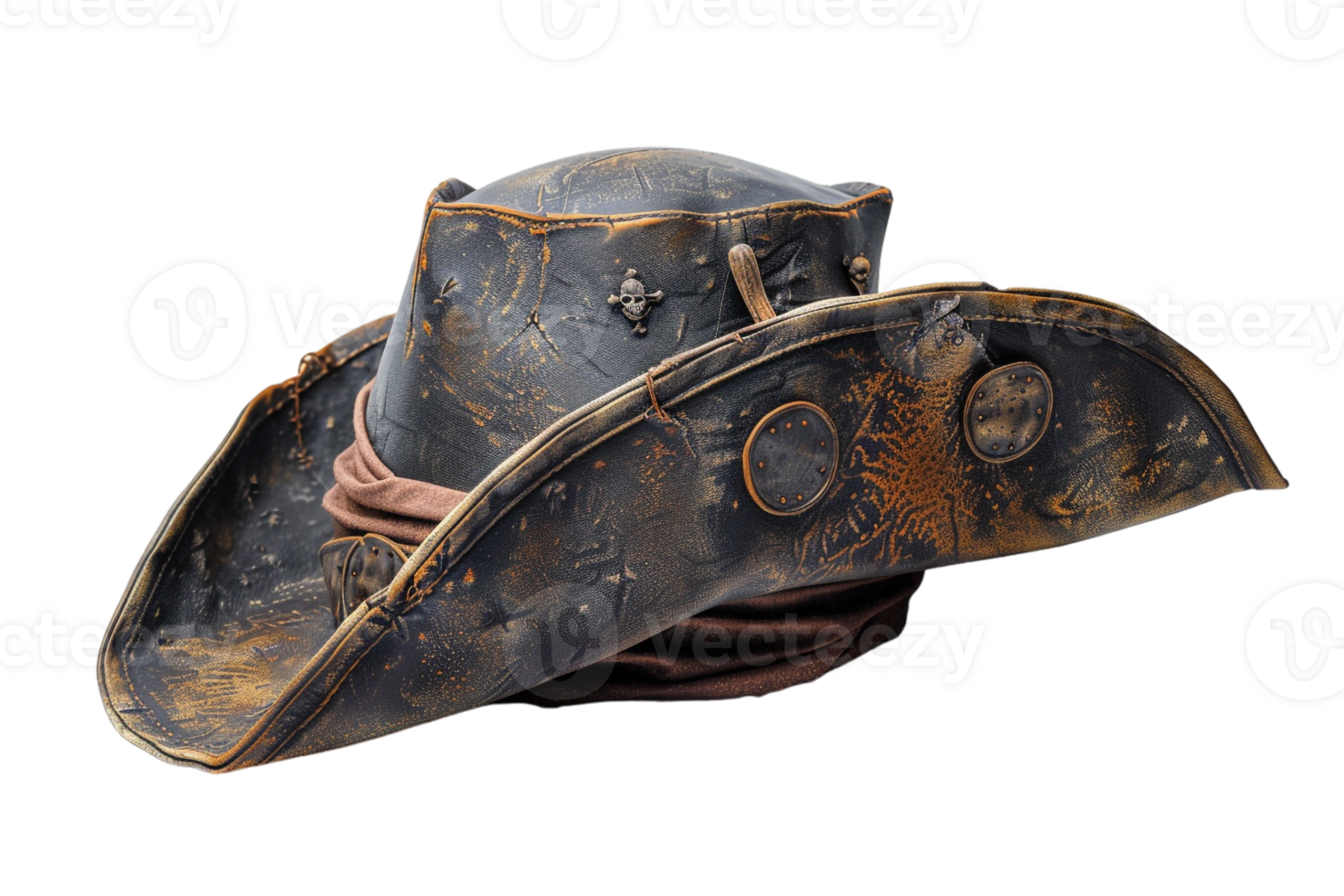 pirate hat isolated against a transparent background png