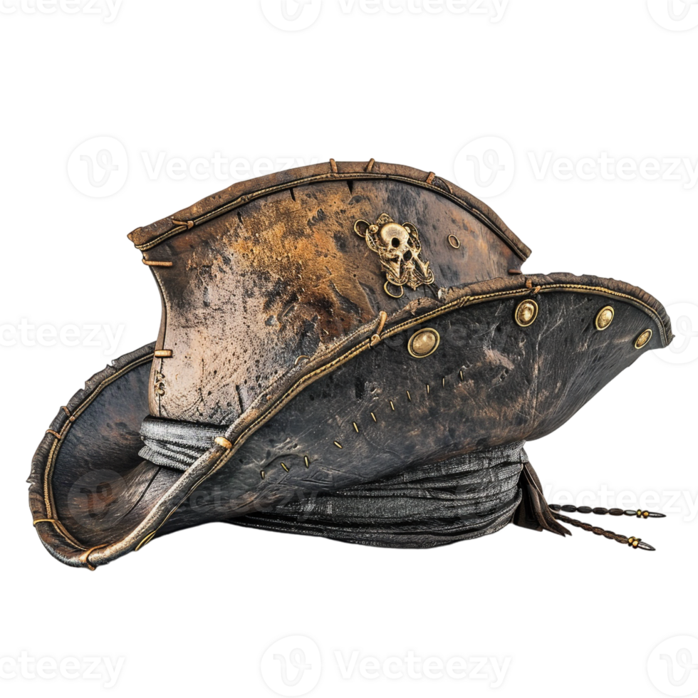 pirate hat isolated against a transparent background png