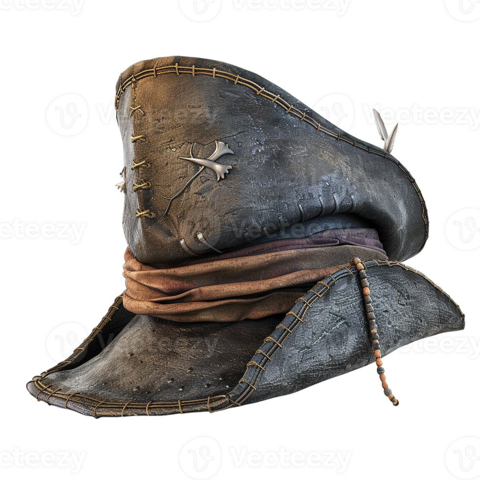 pirate hat isolated against a transparent background png