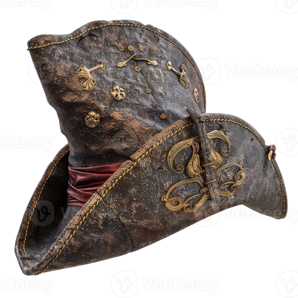 pirate hat isolated against a transparent background png