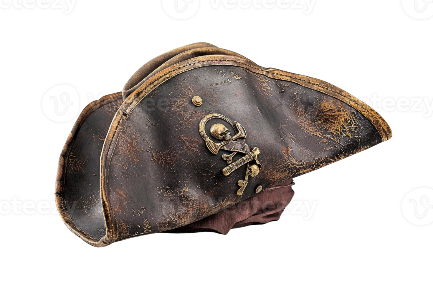 pirate hat isolated against a transparent background png