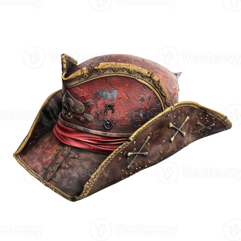 pirate hat isolated against a transparent background png