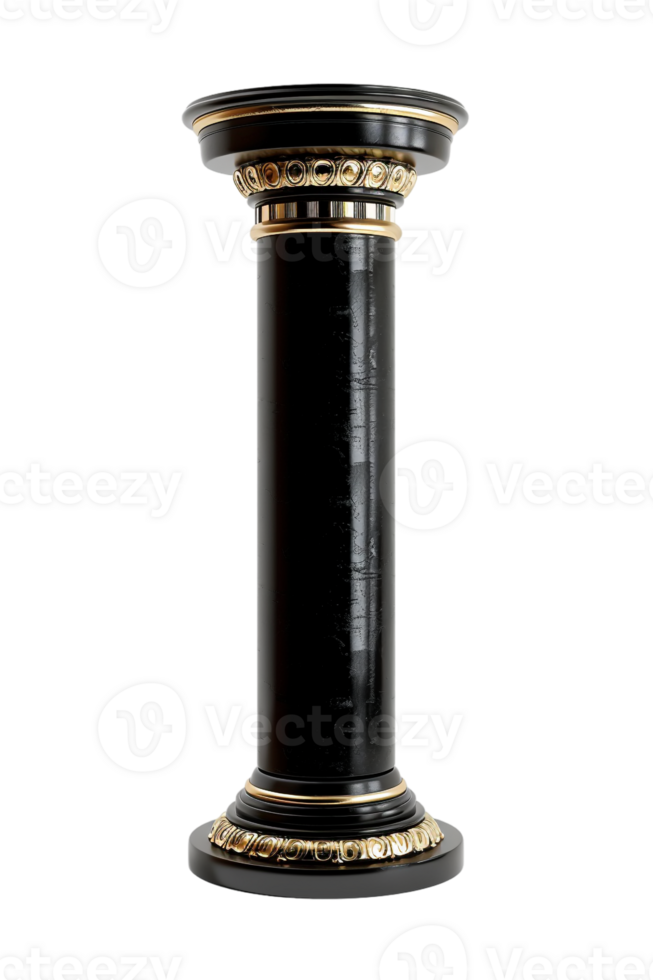 podium with a pulpit microphone isolated against a transparent background png