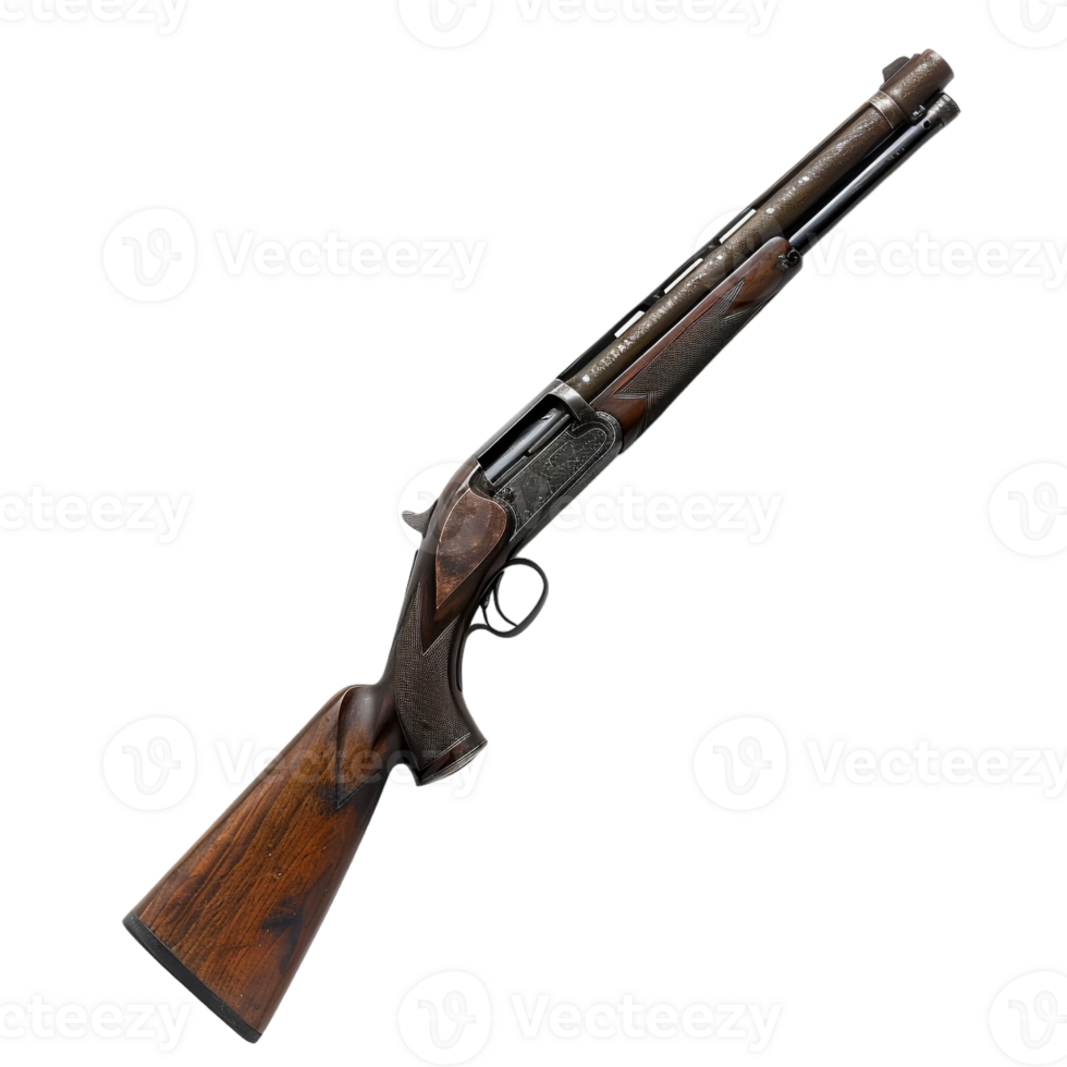 shotgun isolated against a transparent background png