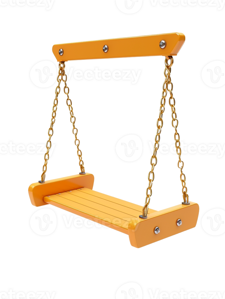playground swing isolated against a transparent background png