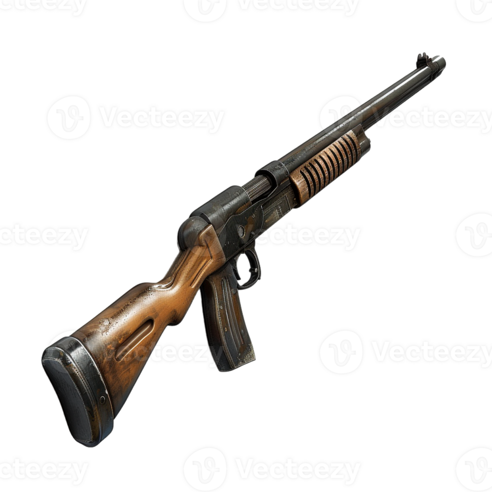 shotgun isolated against a transparent background png