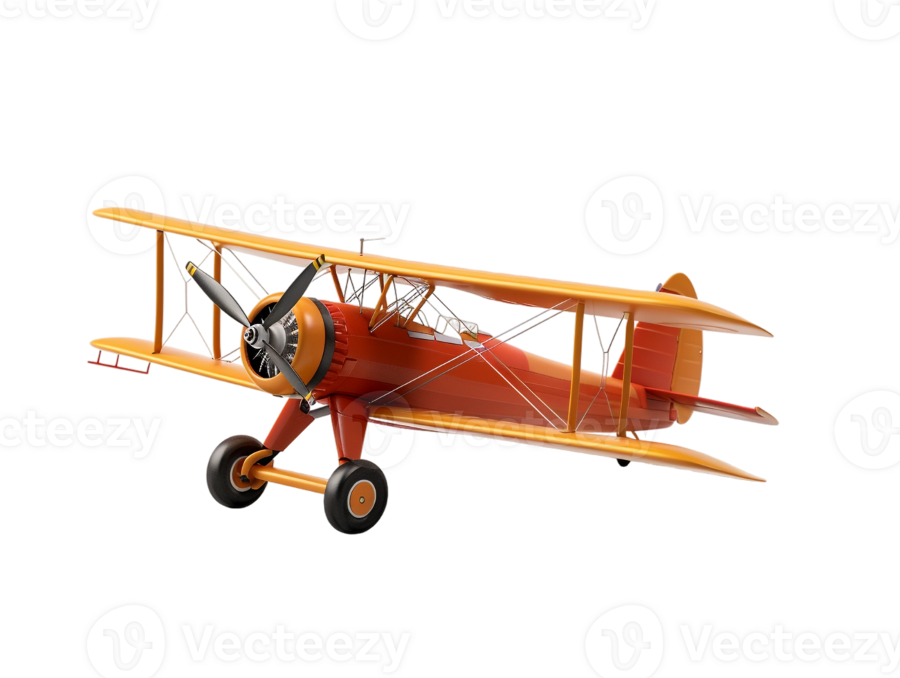 toy airplane isolated against a transparent background png