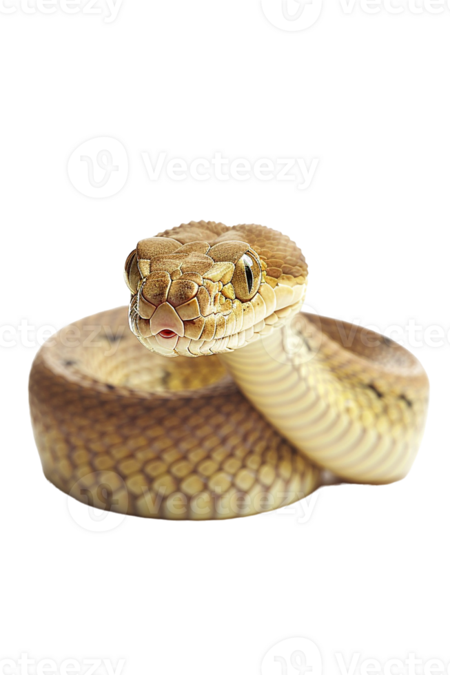 Snake alone against transparent backdrop png