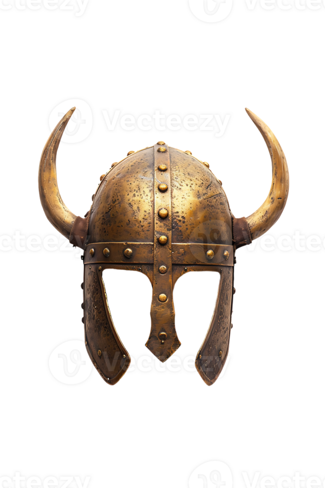 Viking helmet alone against transparent backdrop png