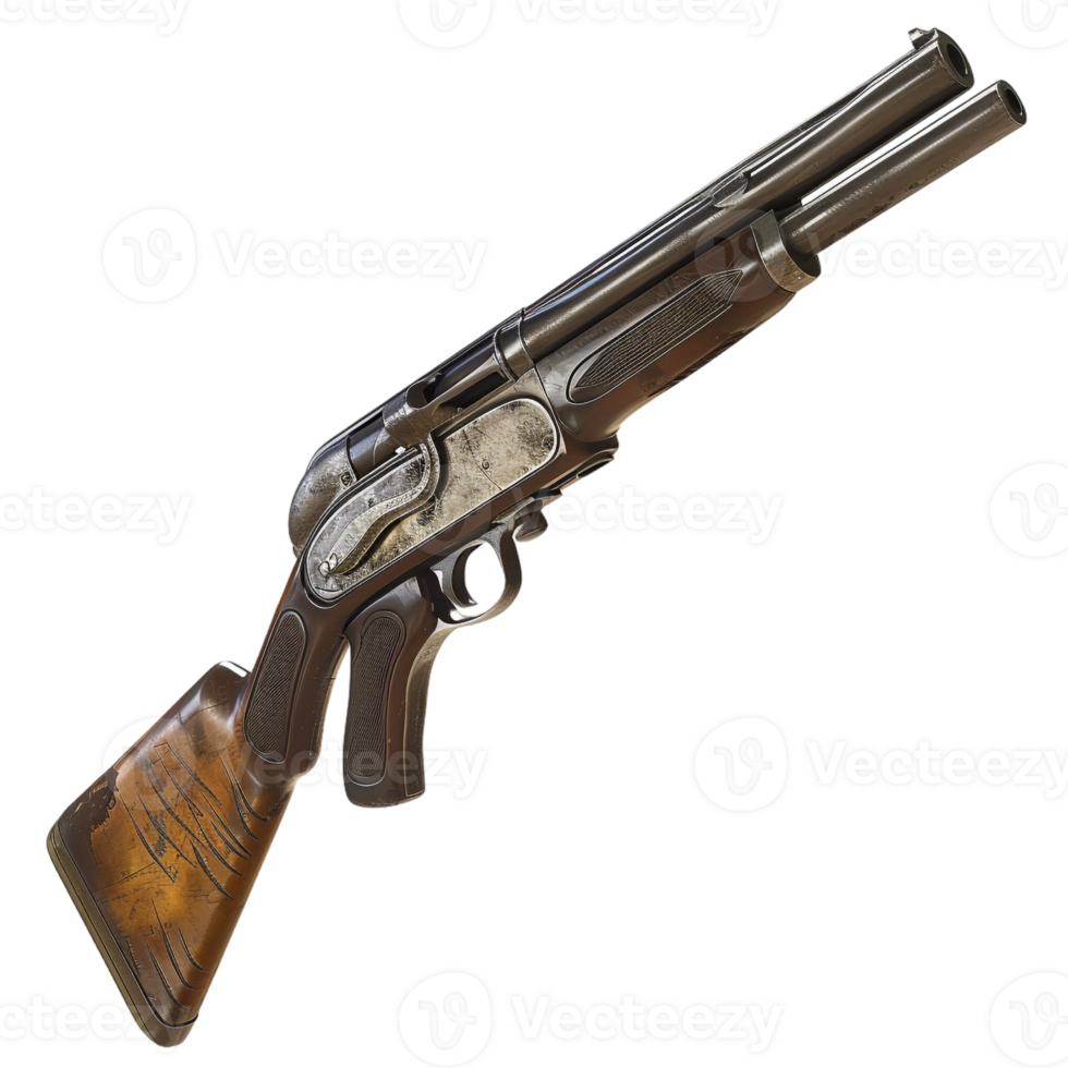 shotgun isolated against a transparent background png
