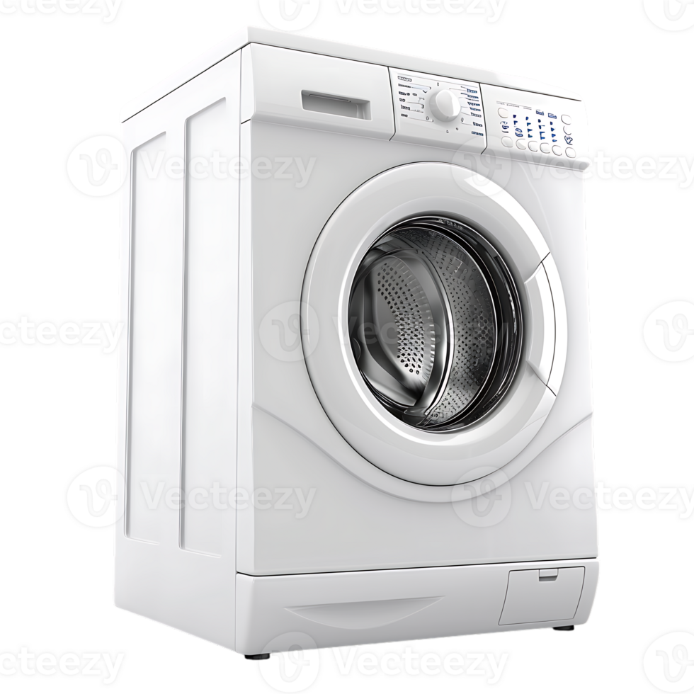 washing machine, presented alone against a transparent background png