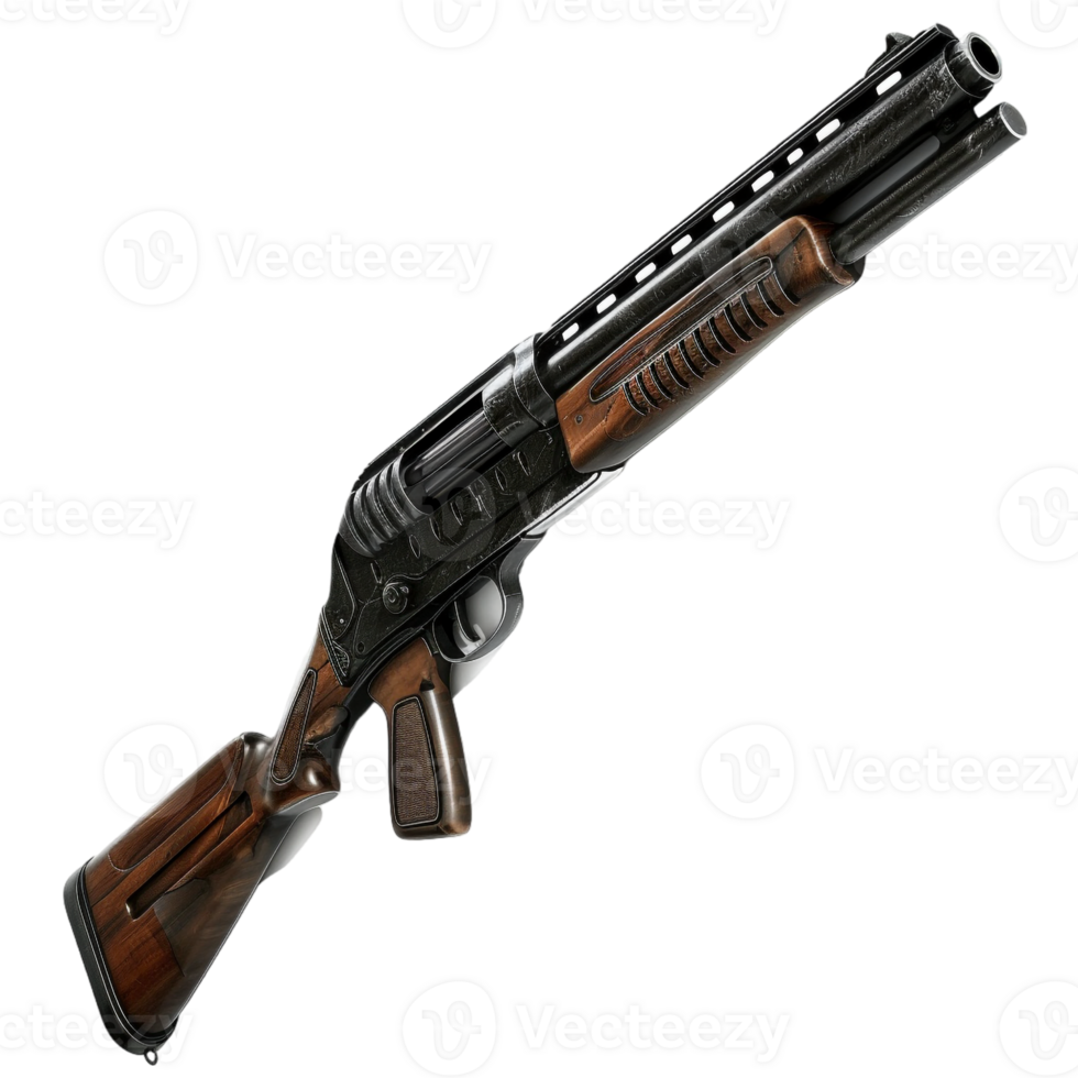 shotgun isolated against a transparent background png