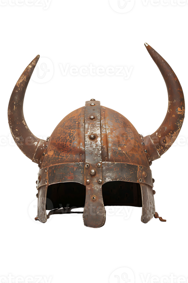 Viking helmet alone against transparent backdrop png