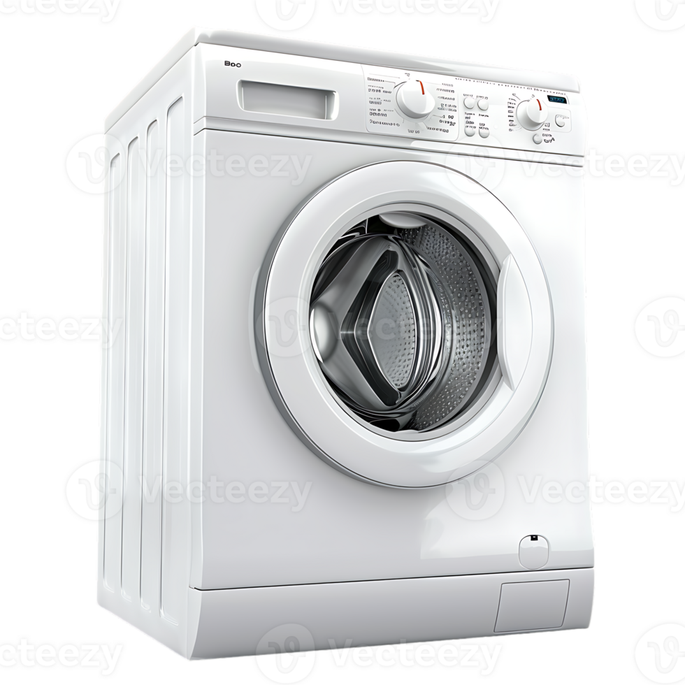 washing machine, presented alone against a transparent background png