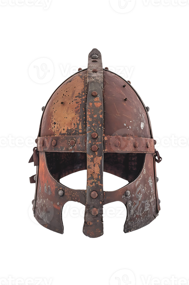 Viking helmet alone against transparent backdrop png