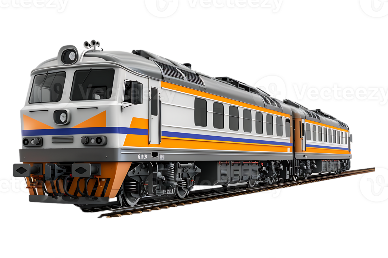 train, set against a transparent background png